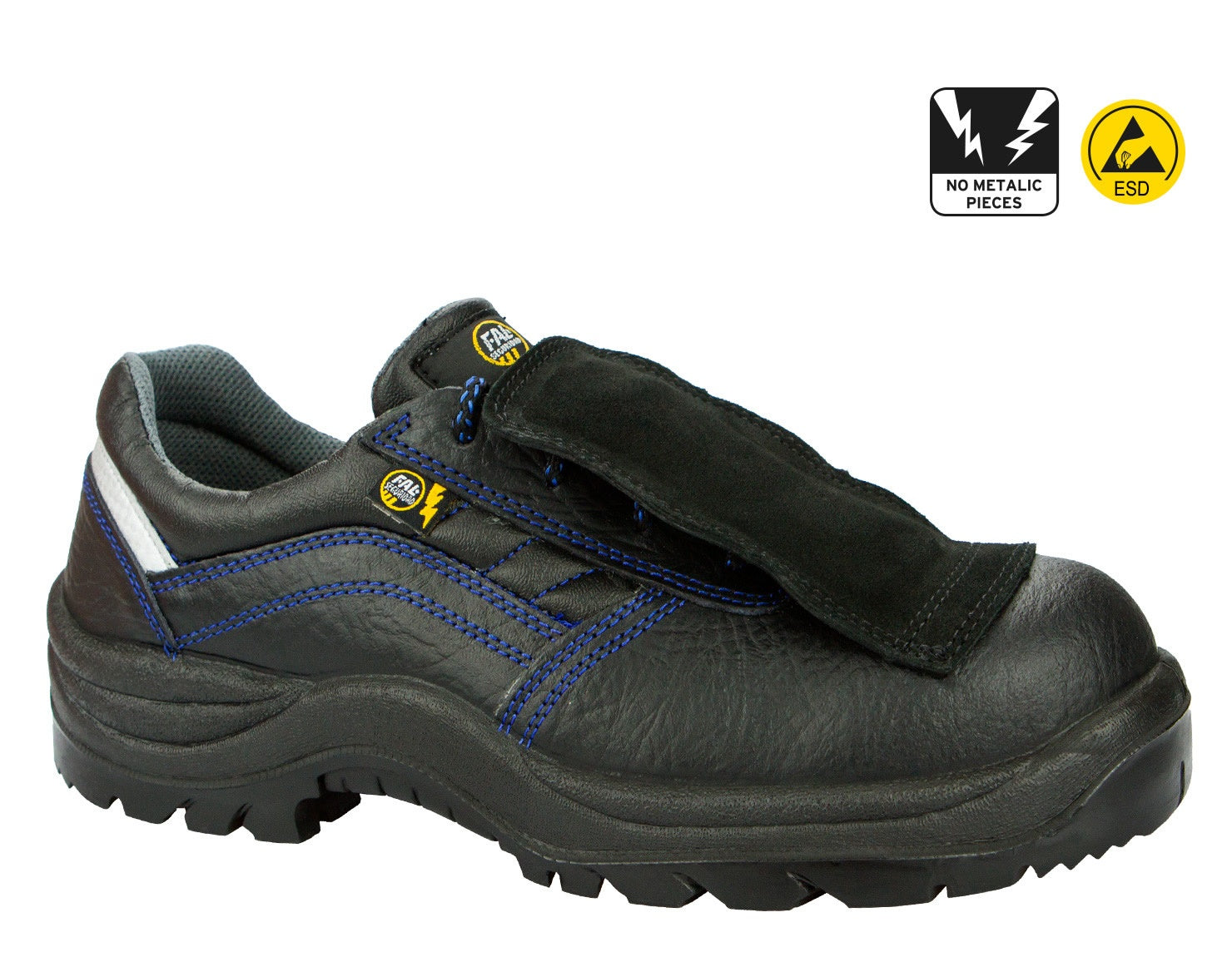 Zapato de seguridad con protección metatarsal