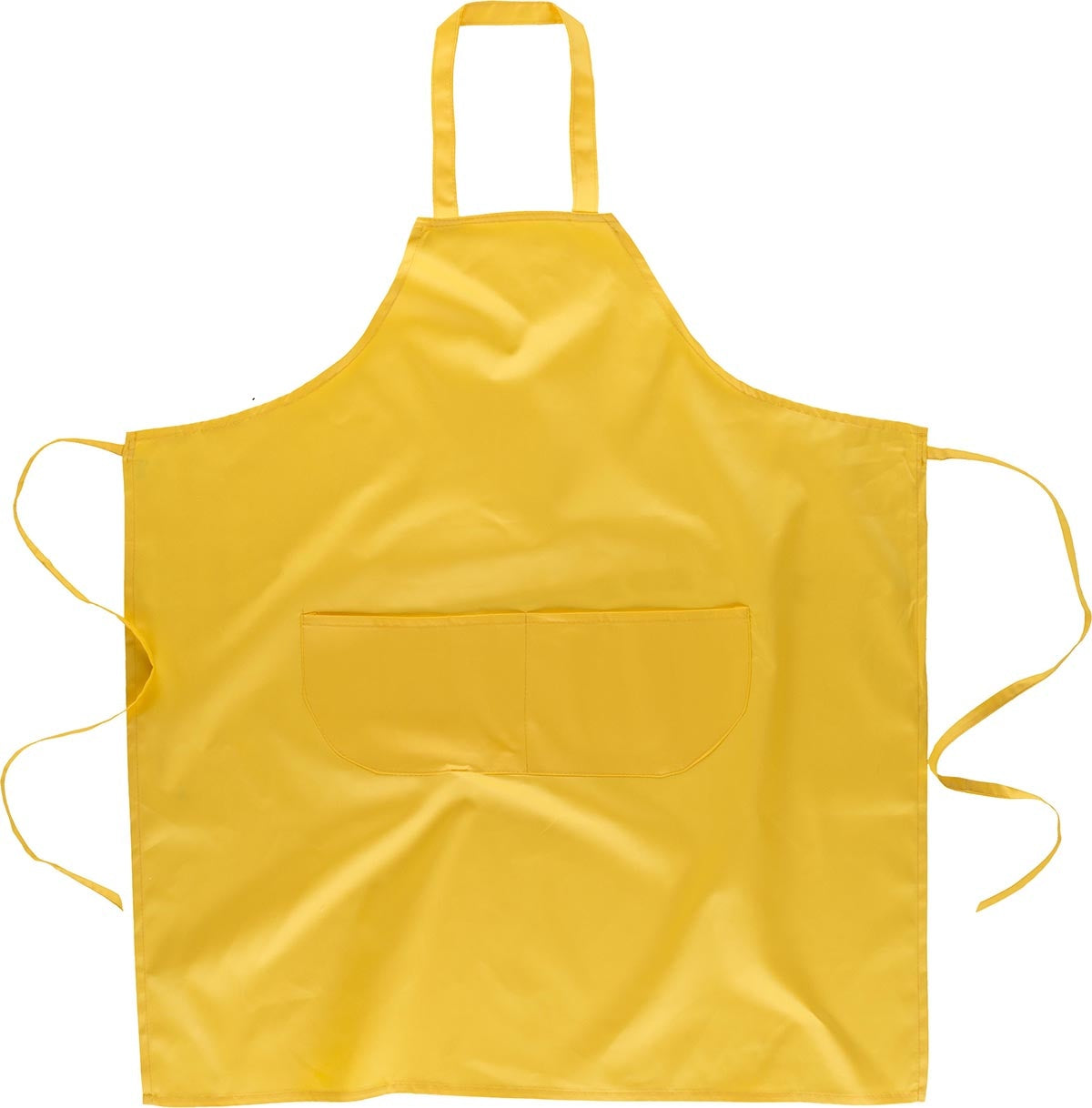 Delantal cruzado con 2 bolsillos. Fabricación especial. 95x90cm.  Talla única.