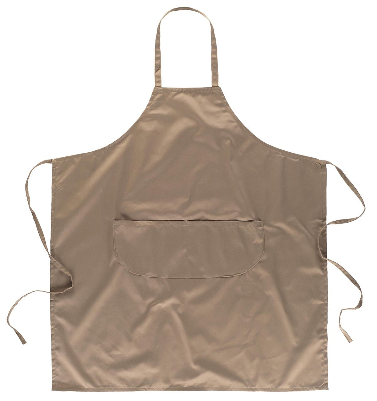 Delantal cruzado con 2 bolsillos. Fabricación especial. 95x90cm.  Talla única.