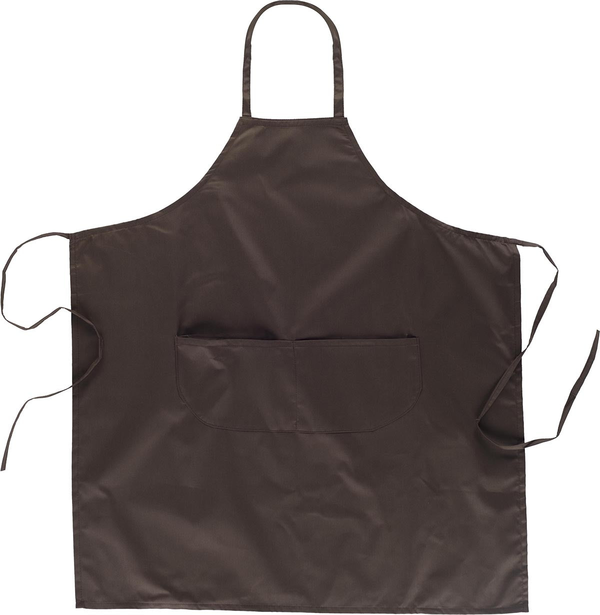 Delantal cruzado con 2 bolsillos. Fabricación especial. 95x90cm.  Talla única.