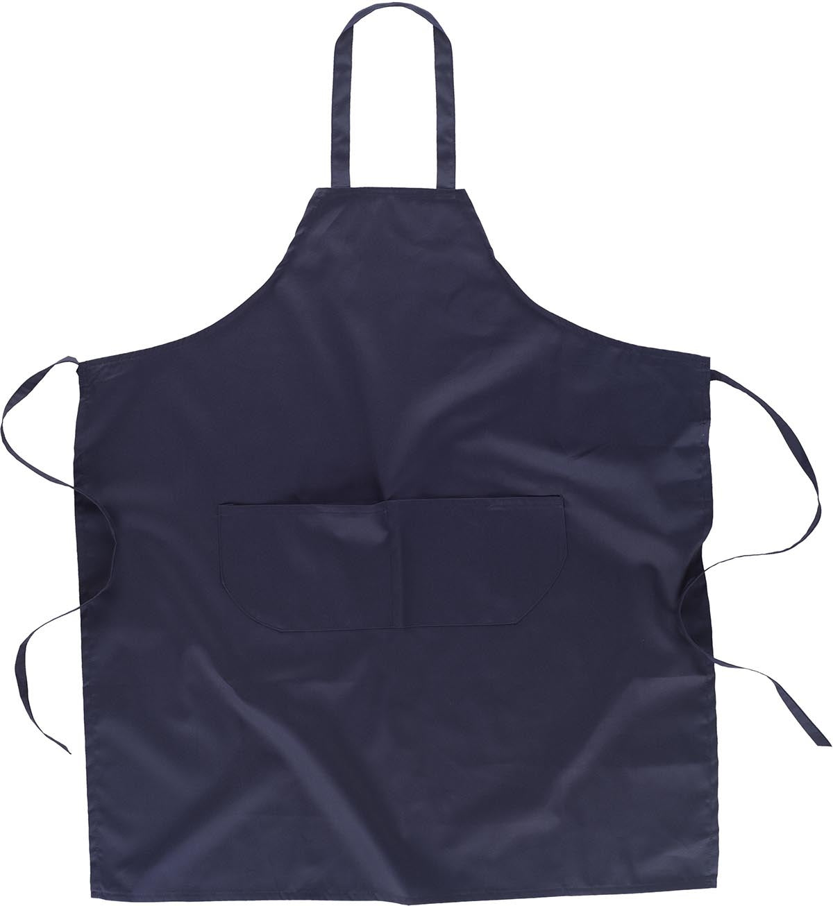 Delantal cruzado con 2 bolsillos. Fabricación especial. 95x90cm.  Talla única.