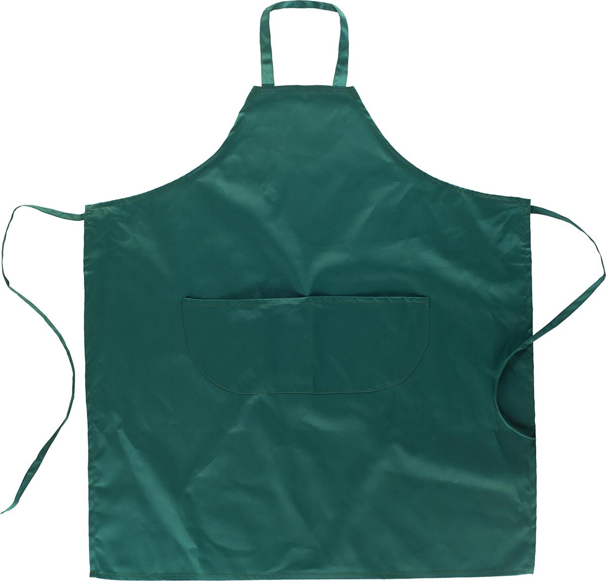 Delantal cruzado con 2 bolsillos. Fabricación especial. 95x90cm.  Talla única.