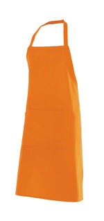 Delantal largo con peto fabricado en poliester