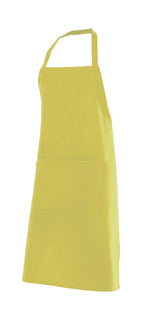Delantal largo con peto fabricado en poliester