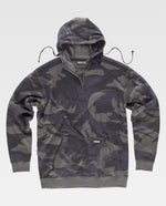 Sudadera camuflaje con capucha