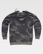 Sudadera camuflaje con capucha