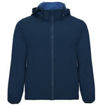 Softshell con capucha y corte deportivo