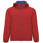 Softshell con capucha y corte deportivo