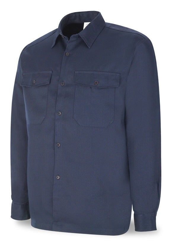 Camisa ignífuga y antiestática con protección al arco eléctrico