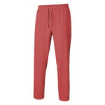 Pantalón microfibra con cintas y bolsillos