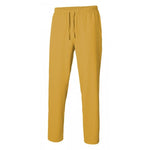 Pantalón microfibra con cintas y bolsillos