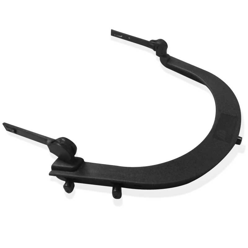 Soporte para acoplar el visor al casco