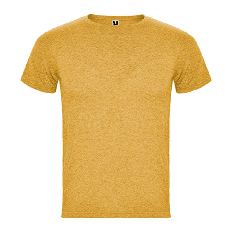 Camiseta de hombre en manga corta de tejido tubular