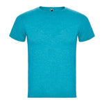 Camiseta de hombre en manga corta de tejido tubular