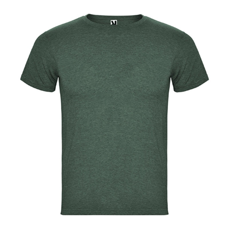 Camiseta de hombre en manga corta de tejido tubular