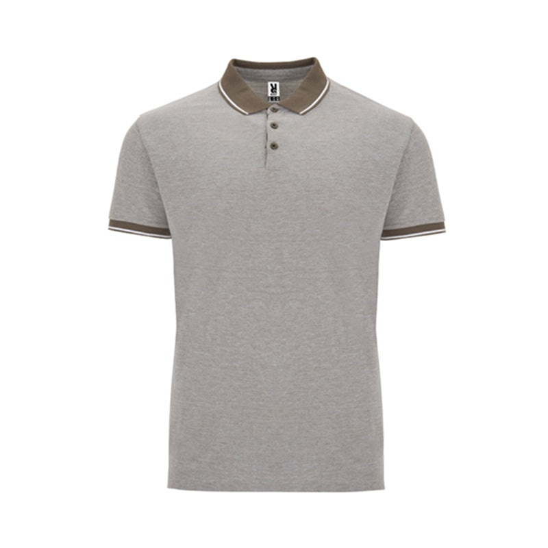 Polo de manga corta 100% algodón en tejido vigoré