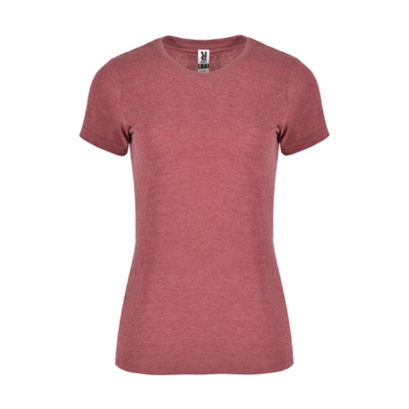 Camiseta de mujer manga corta en tejido vigoré