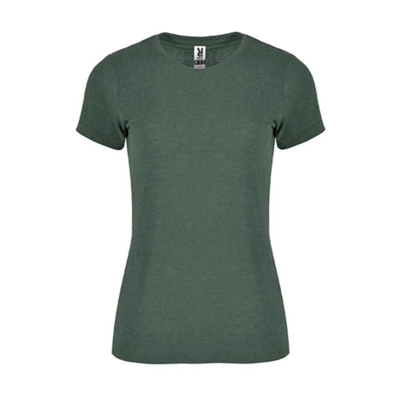Camiseta de mujer manga corta en tejido vigoré