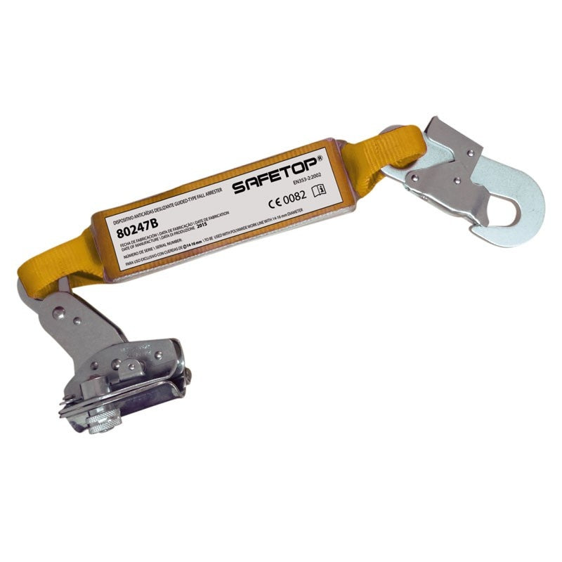 Altochut + absorbedor + mosquetón para cuerdas de 12-14 m de anchom 80247B