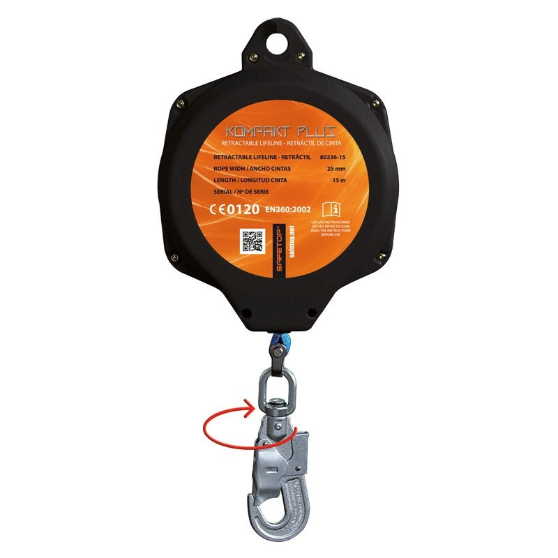 Retráctil de cinta muy ligero SAFETOP 80336