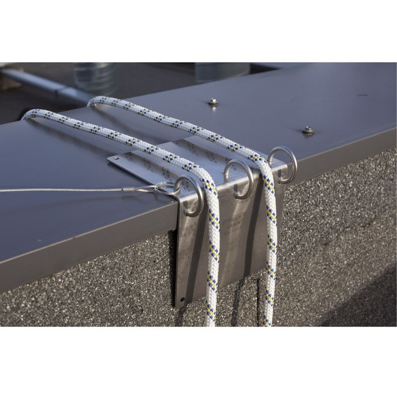 Protector para líneas de  vida de acero inox. 80205