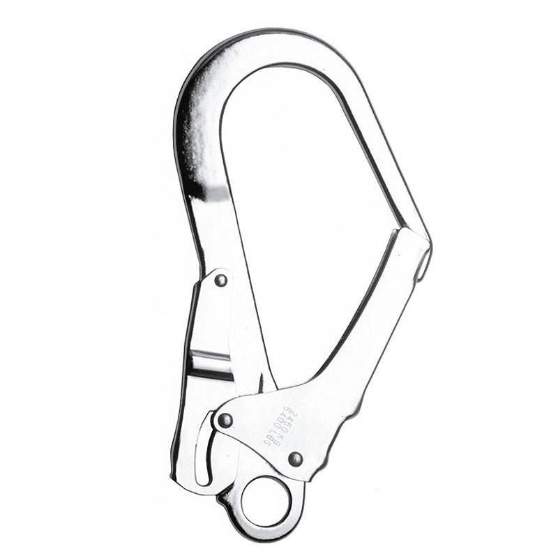 Mosquetón semimaxi automático de acero 80113J