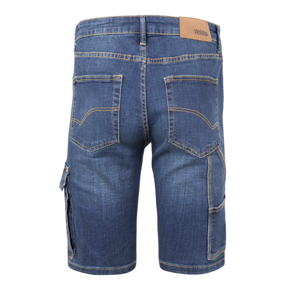 Bermudas denim stretch multibolsillos Velilla 103017S