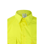 Camisa bicolor manga corta reflectante Velilla 142