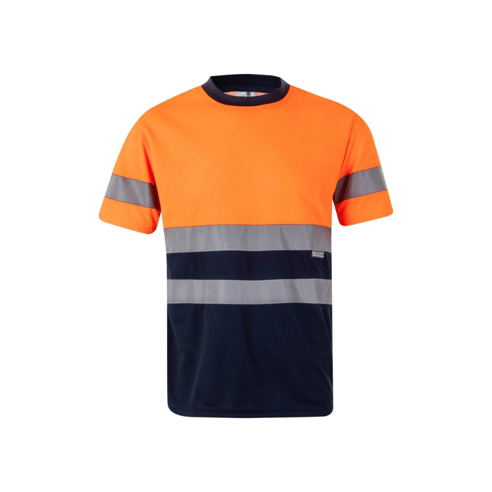 Camiseta técnica bicolor reflectante Velilla 305506