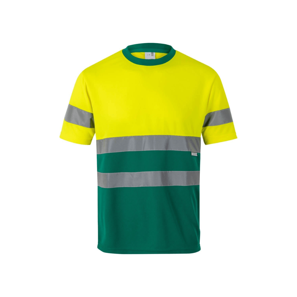 Camiseta técnica bicolor reflectante Velilla 305506