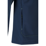 Casaco SoftShell com fecho central bicolor