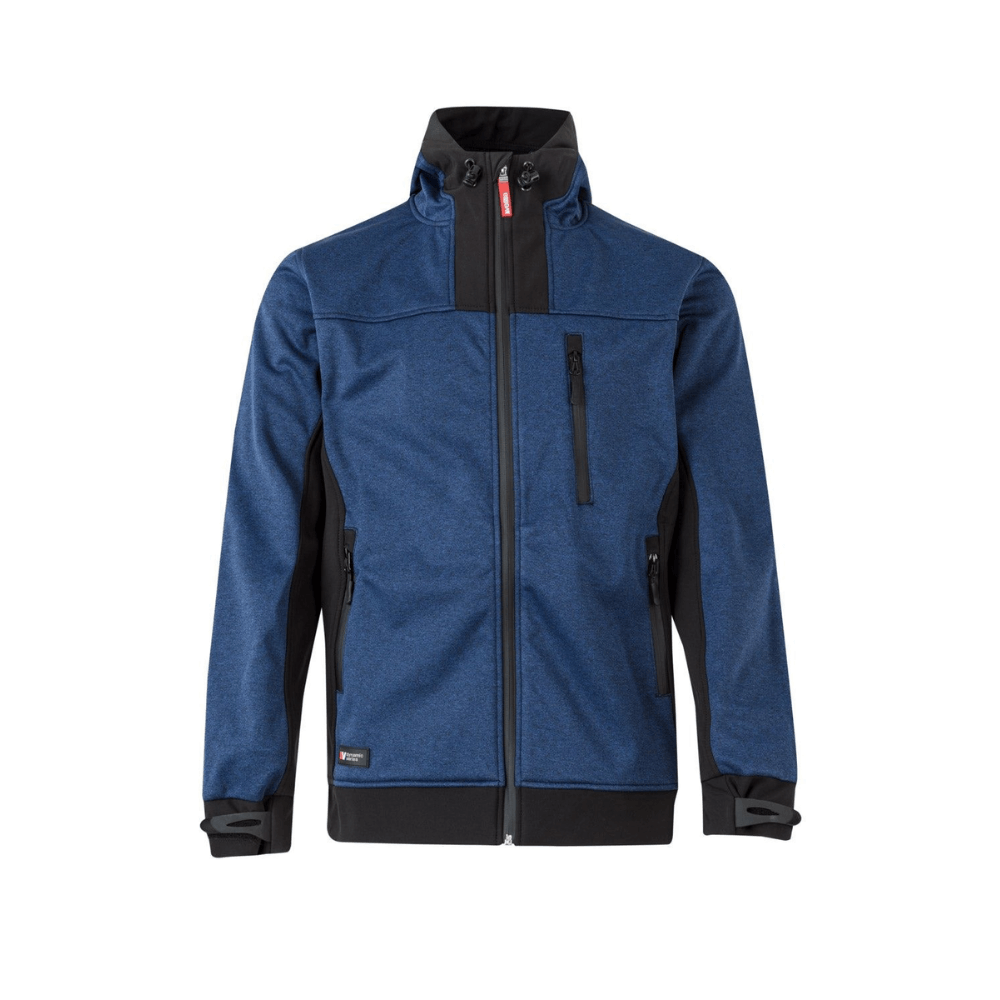 Cazadora soft shell bicolor con capucha Velilla 206007