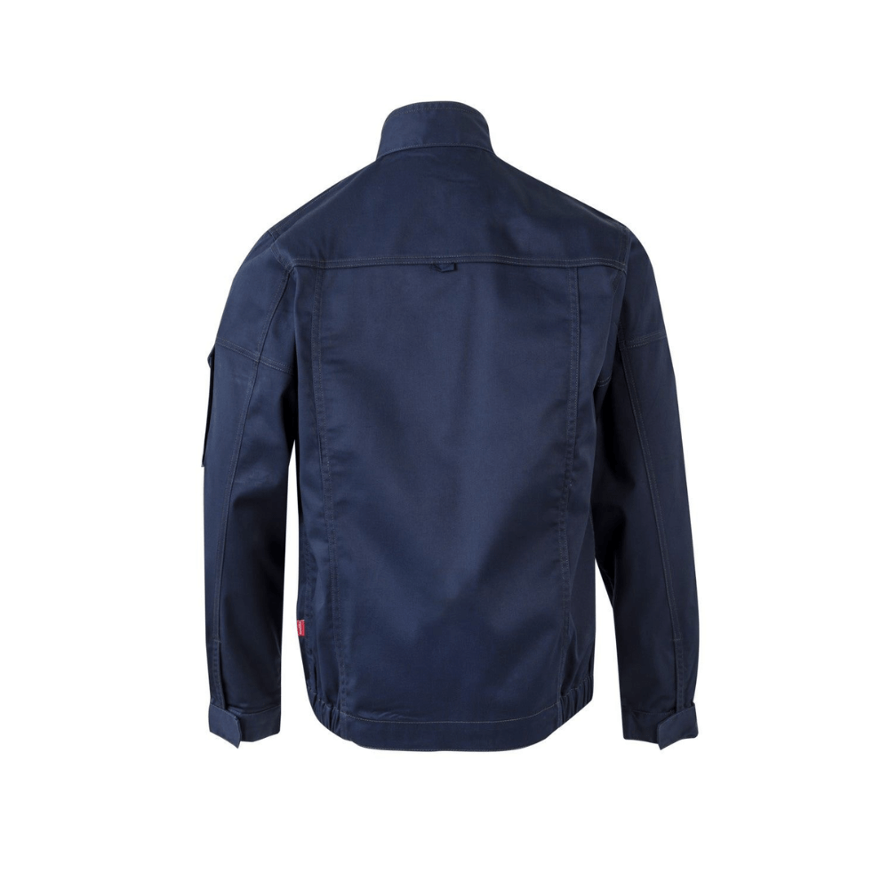 Casaco elástico com vários bolsos