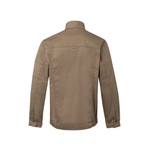 Casaco elástico com vários bolsos