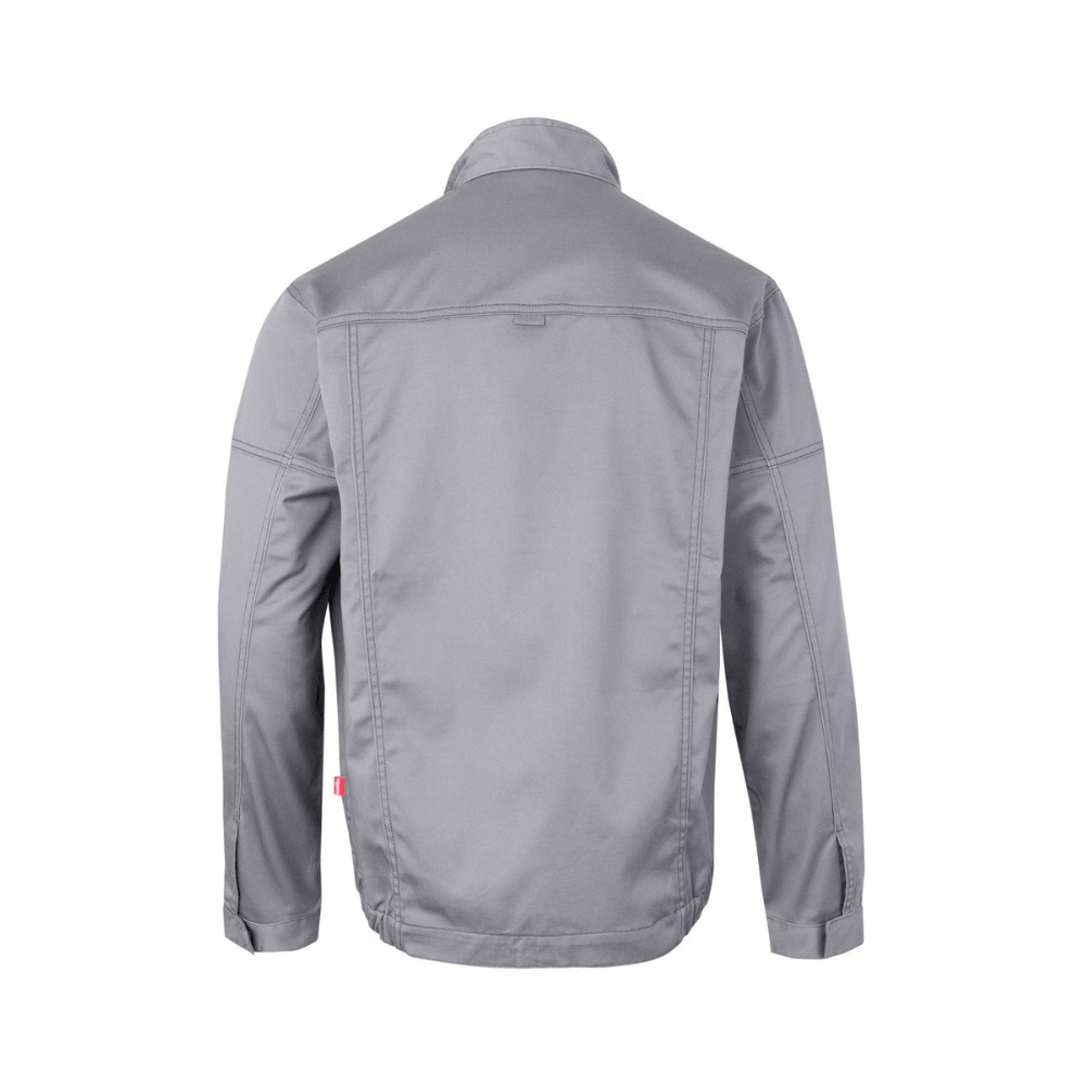 Casaco elástico com vários bolsos