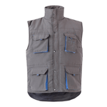 Colete acolchoado bicolor multibolsos Velilla 205902