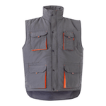 Colete acolchoado bicolor multibolsos Velilla 205902