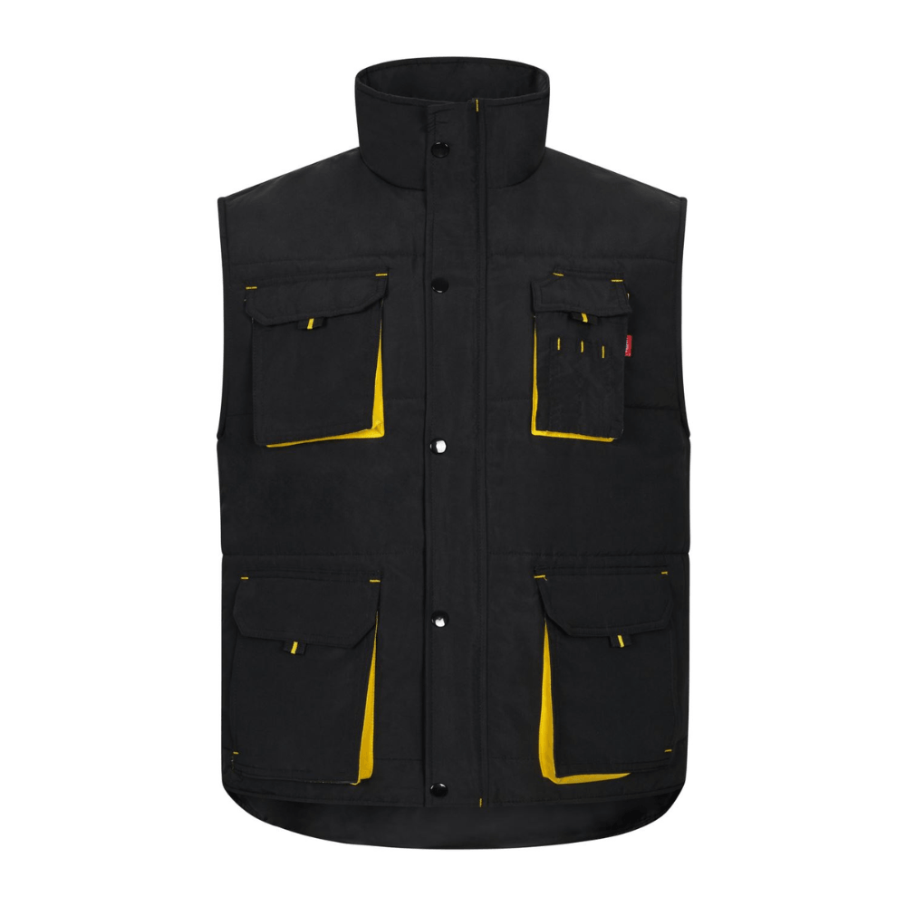 Colete acolchoado bicolor multibolsos Velilla 205902