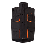 Colete acolchoado bicolor multibolsos Velilla 205902