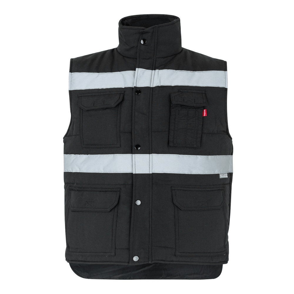 Colete multibolsos acolchoado com fitas Velilla 205904