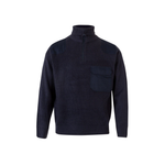 Jersey de punto grueso cuello alto con cremallera Velilla 101