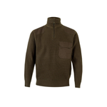 Jersey de punto grueso cuello alto con cremallera Velilla 101