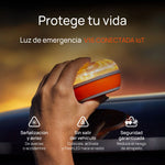 Baliza FlashLED SOS V16 IoT Conectada | Certificada por la DGT y Compatible con DGT 3.0