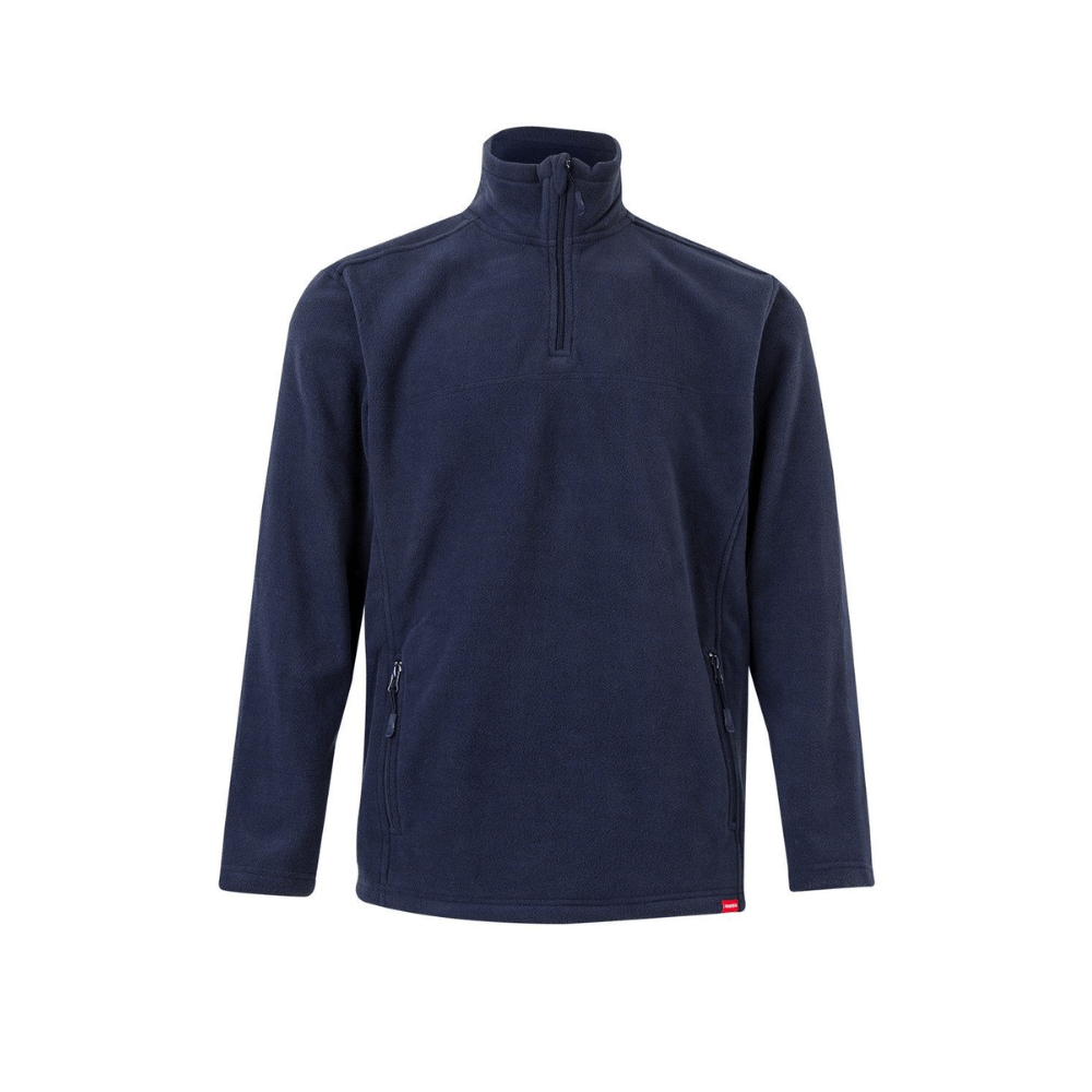 Polar com meio fecho e gola alta