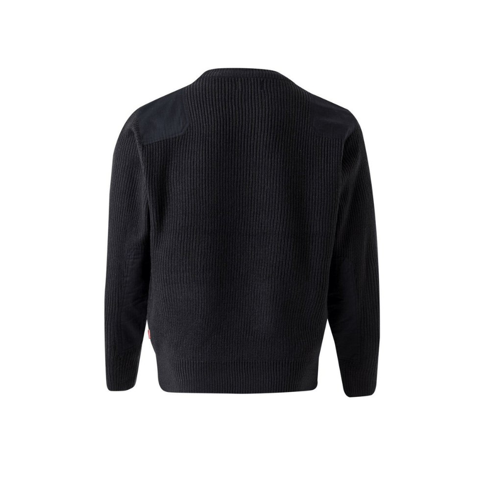 Jersey de punto grueso cuello redondo Velilla 100
