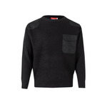 Jersey de punto grueso cuello redondo Velilla 100