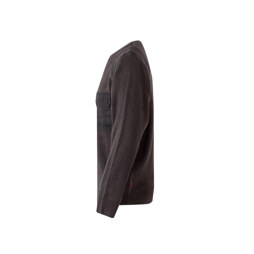 Jersey de punto grueso cuello redondo Velilla 100