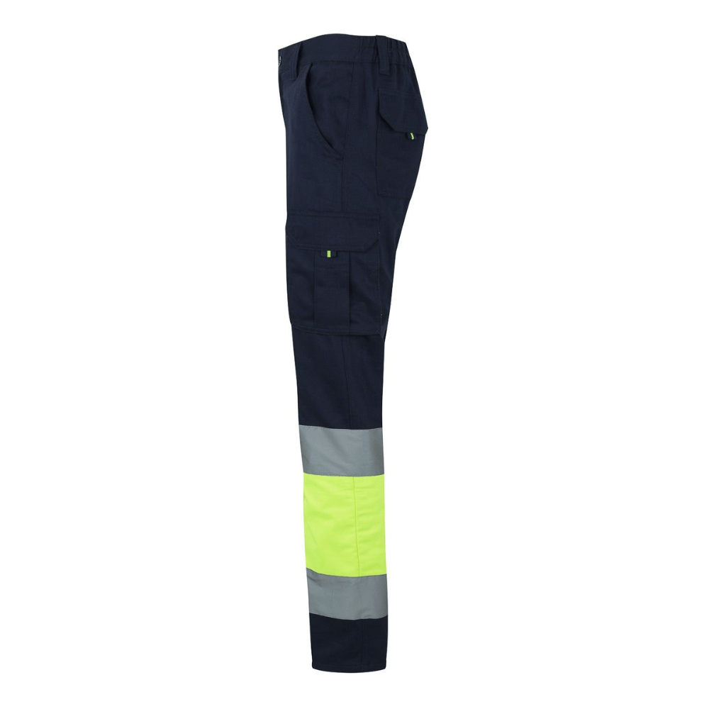 Calças 100% algodão bicolor multibolsos Velilla 303007