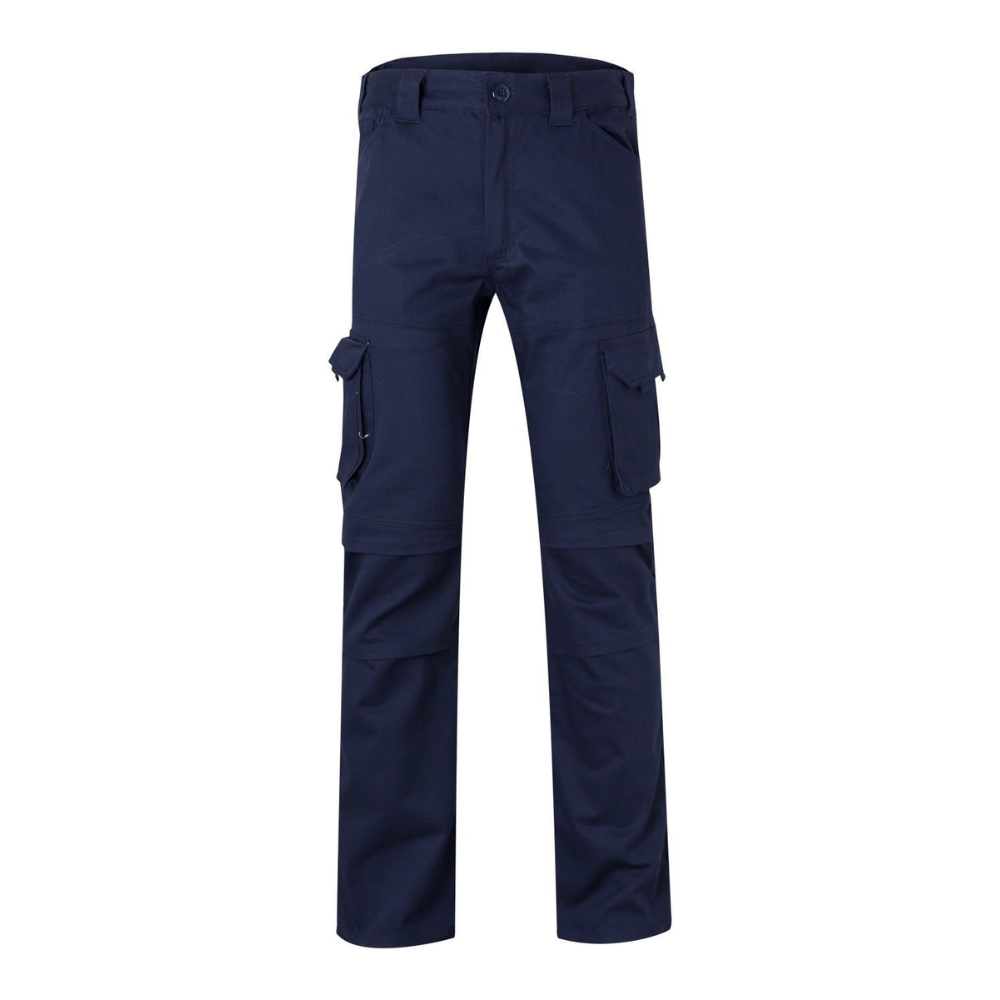 Calças de algodão stretch multibolsos Velilla 103012S