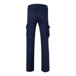Calças de algodão stretch multibolsos Velilla 103012S